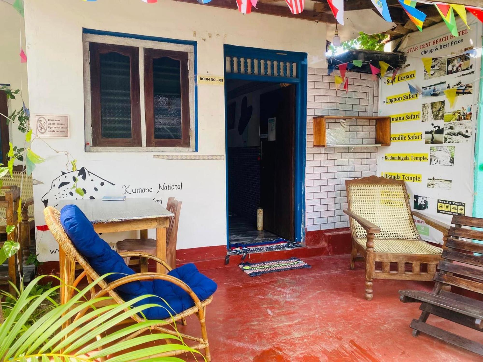 Star Rest Beach Hotel Arugam Bay Exterior foto